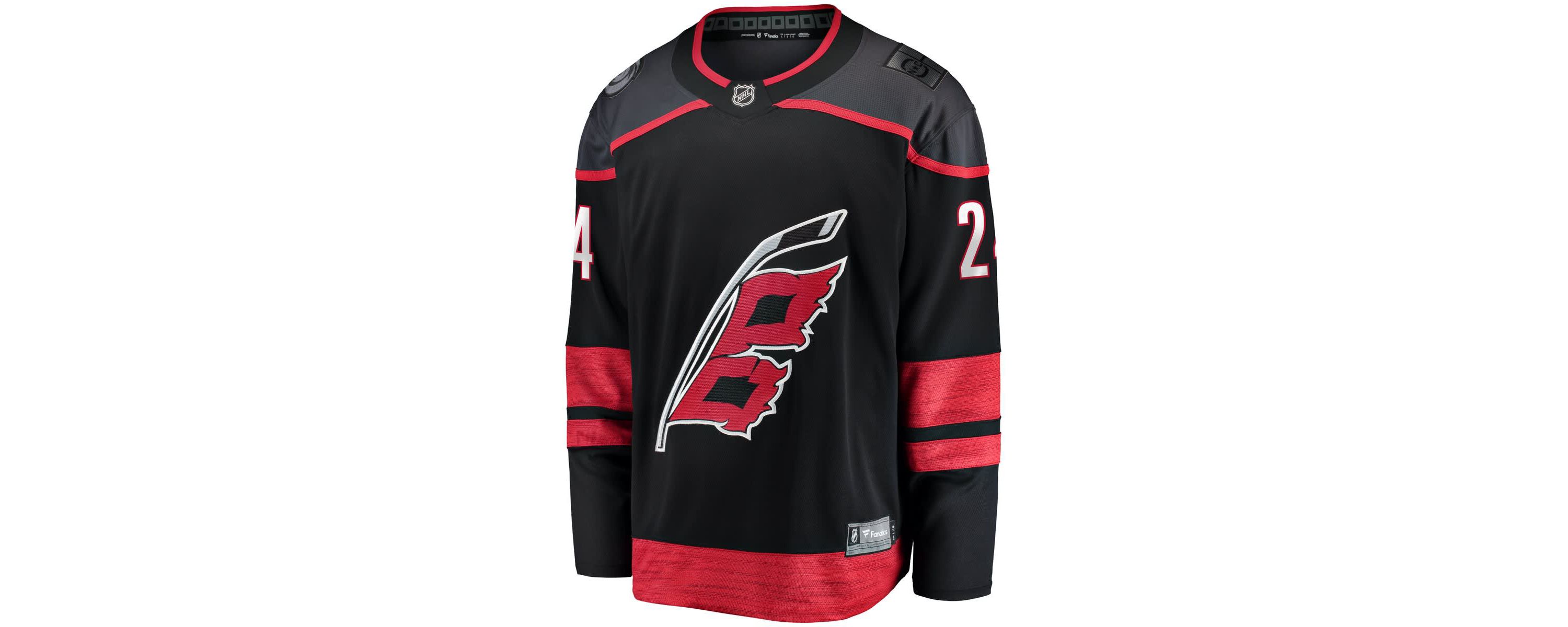 NHL Fanatics Seth Jarvis Carolina Hurricanes Home Breakaway Jersey