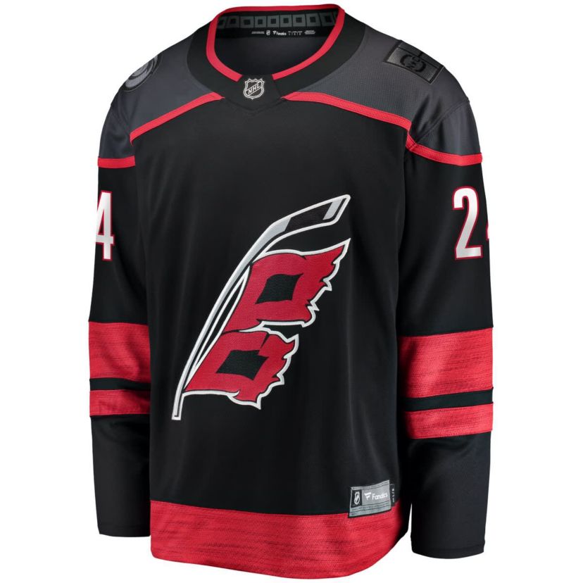 NHL Fanatics Seth Jarvis Carolina Hurricanes Home Breakaway Jersey