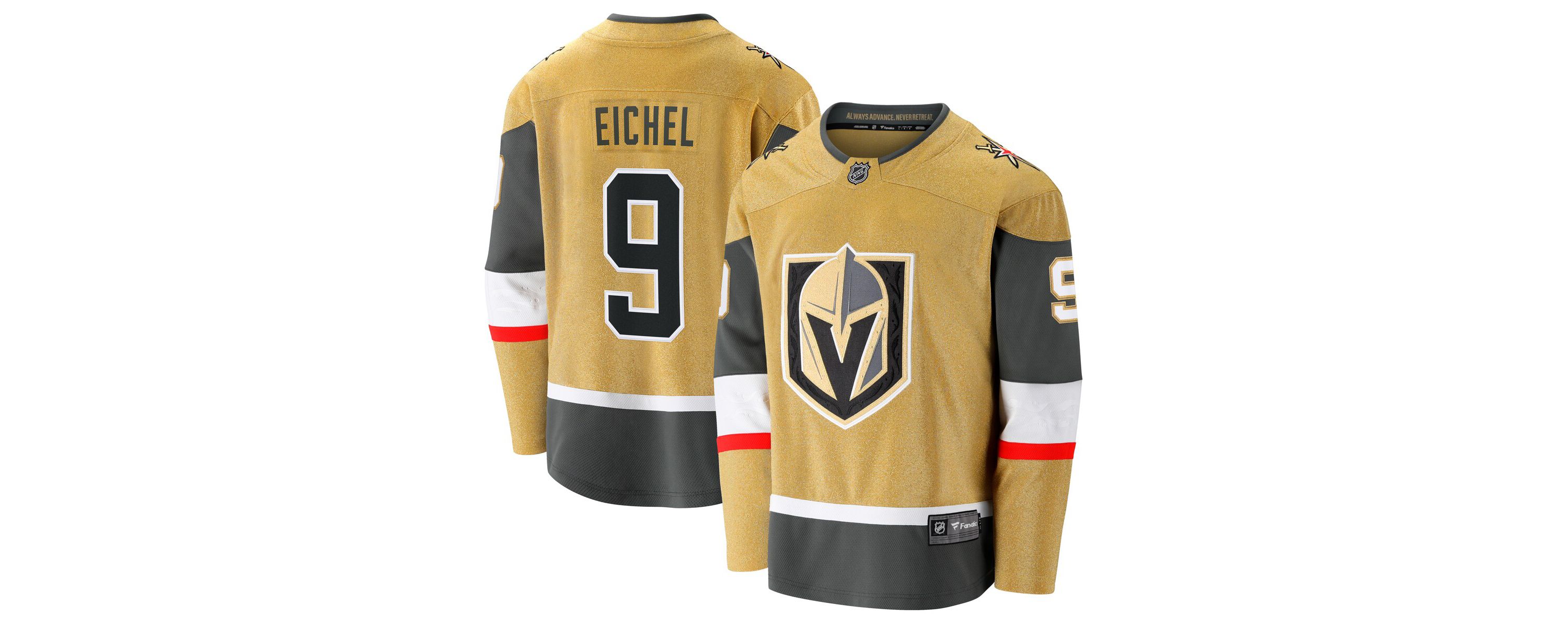 NHL Fanatics Jack Eichel Vegas Golden Knights Home Breakaway Jersey
