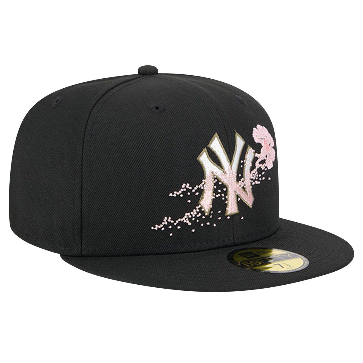 MLB New York Yankees Dotted Floral 59FIFTY Fitted Hat