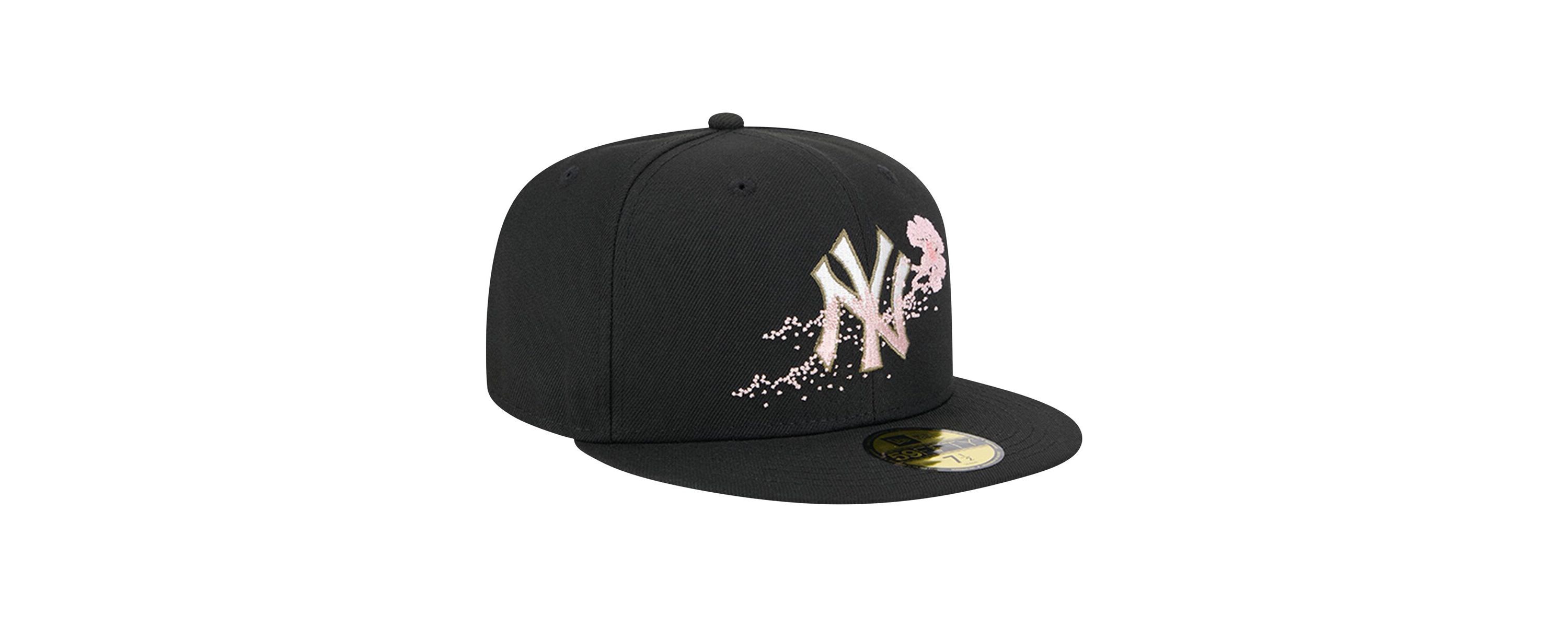 MLB New York Yankees Dotted Floral 59FIFTY Fitted Hat