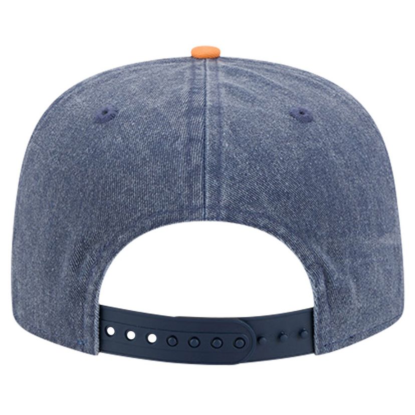 MLB Navy/Orange Detroit Tigers 2000 Pigment Dye Golfer Snapback Hat