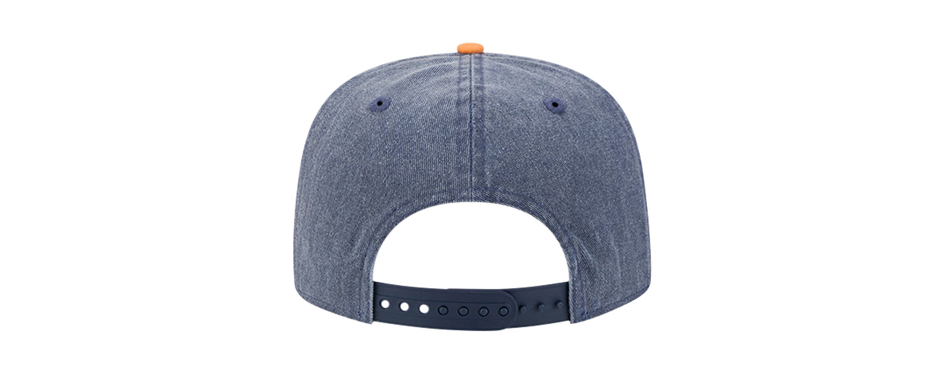 MLB Navy/Orange Houston Astros 1986 MLB All-Star Game Pigment Dye Golfer Snapback Hat