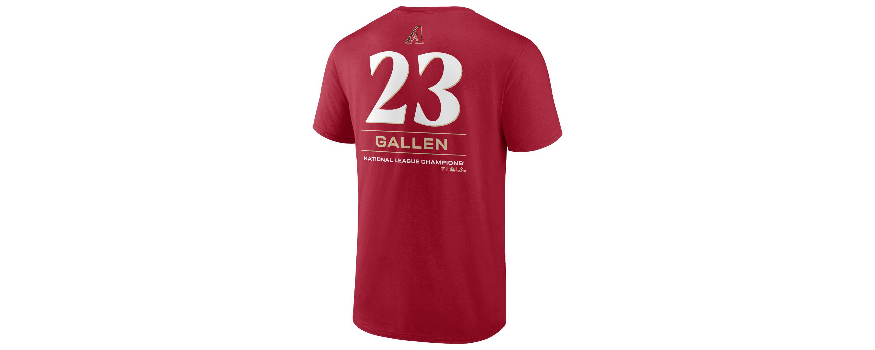 MLB Fanatics Zac Gallen Arizona Diamondbacks 2023 World Series Name & Number T-Shirt