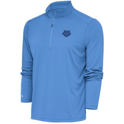Antigua Men's Olympics Powder USA Swimming Tribute Quarter-Zip Pullover Top