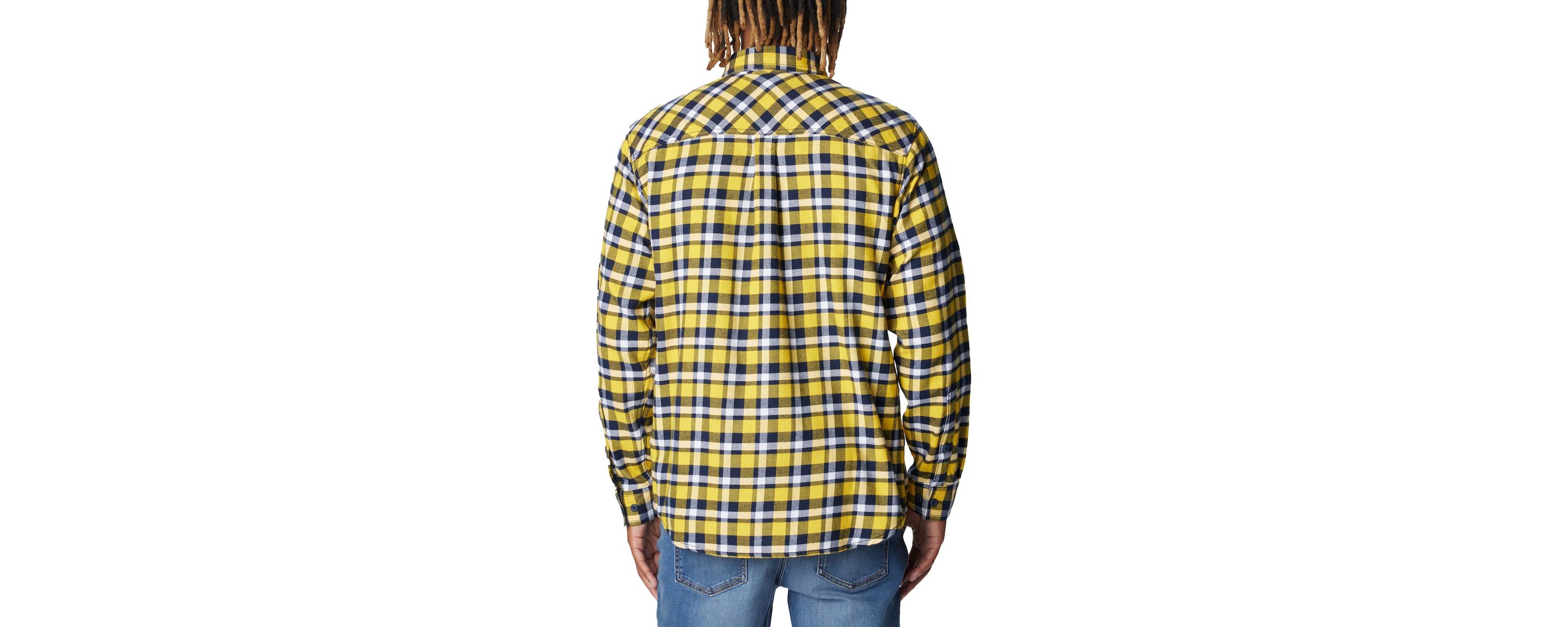 NCAA Michigan Wolverines Flare Gun Flannel Long Sleeve Shirt
