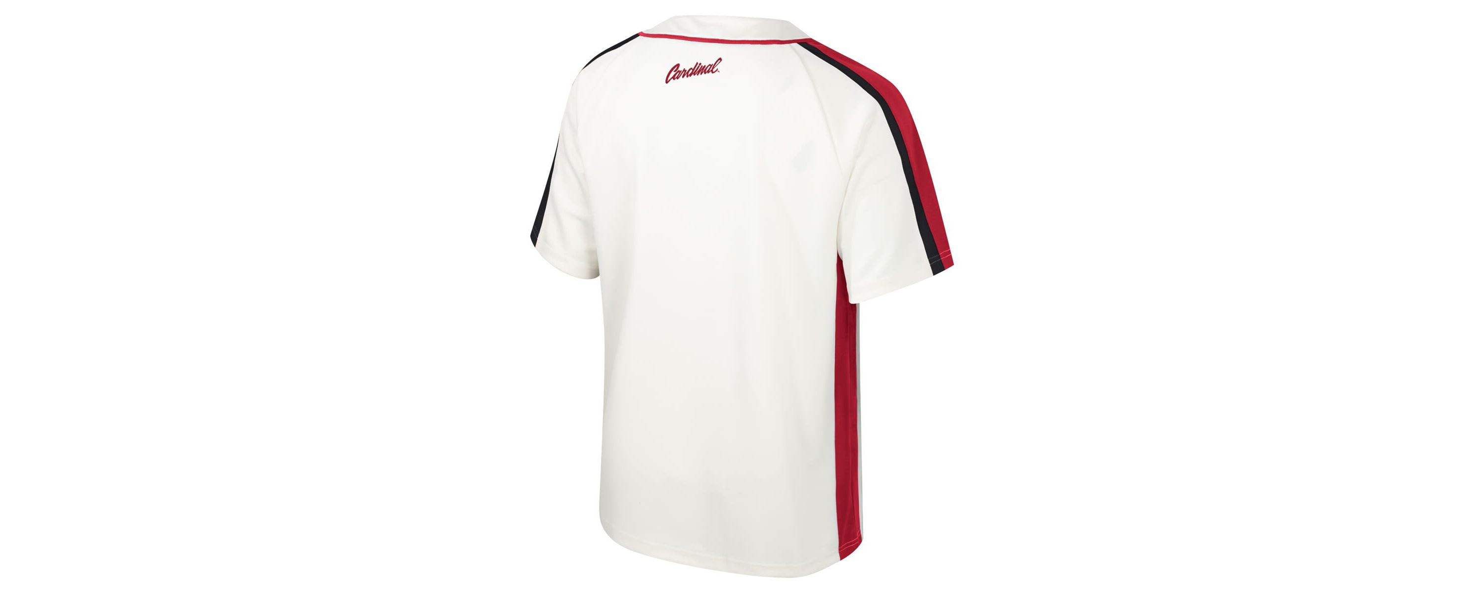 Stanford Cardinal NCAA Stanford Ruth Button-Up Baseball Jersey