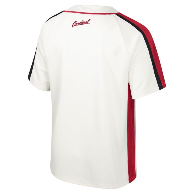Stanford Cardinal NCAA Stanford Ruth Button-Up Baseball Jersey