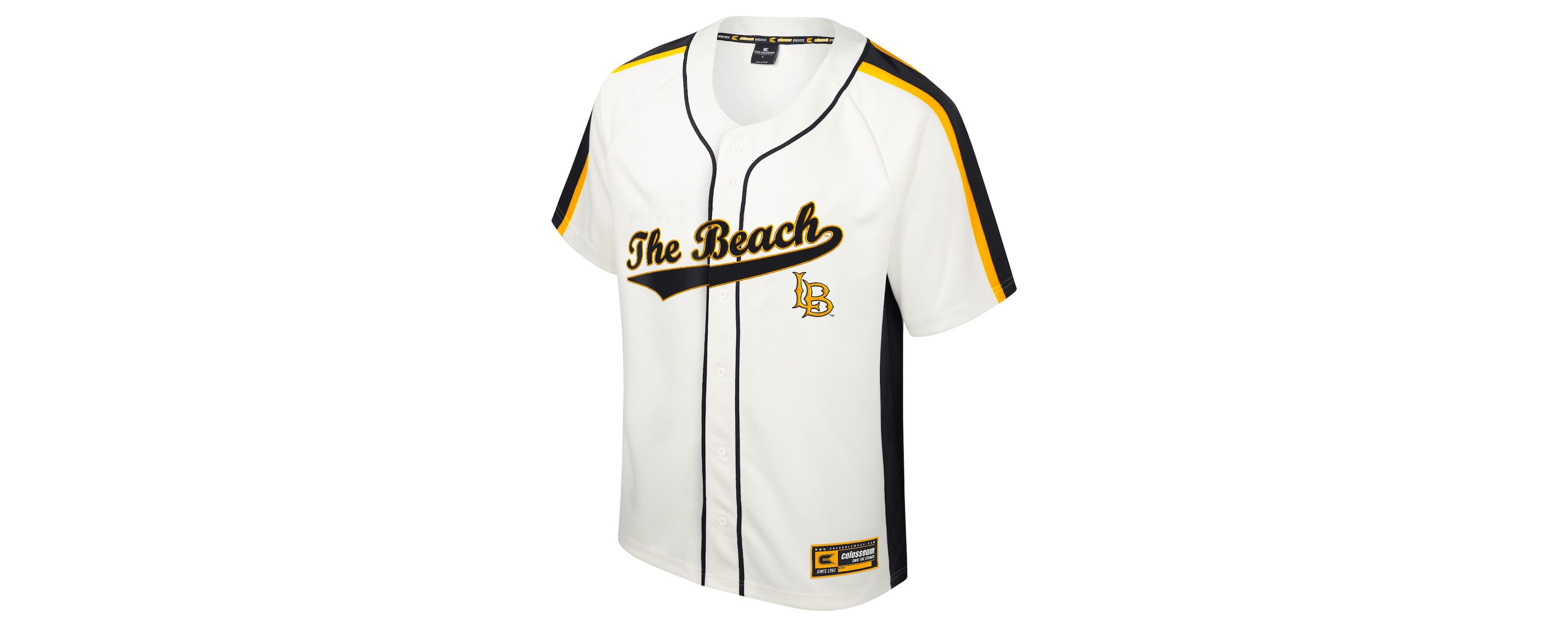 NCAA Cal State Long Beach The Beach Ruth Button-Up Baseball Jersey
