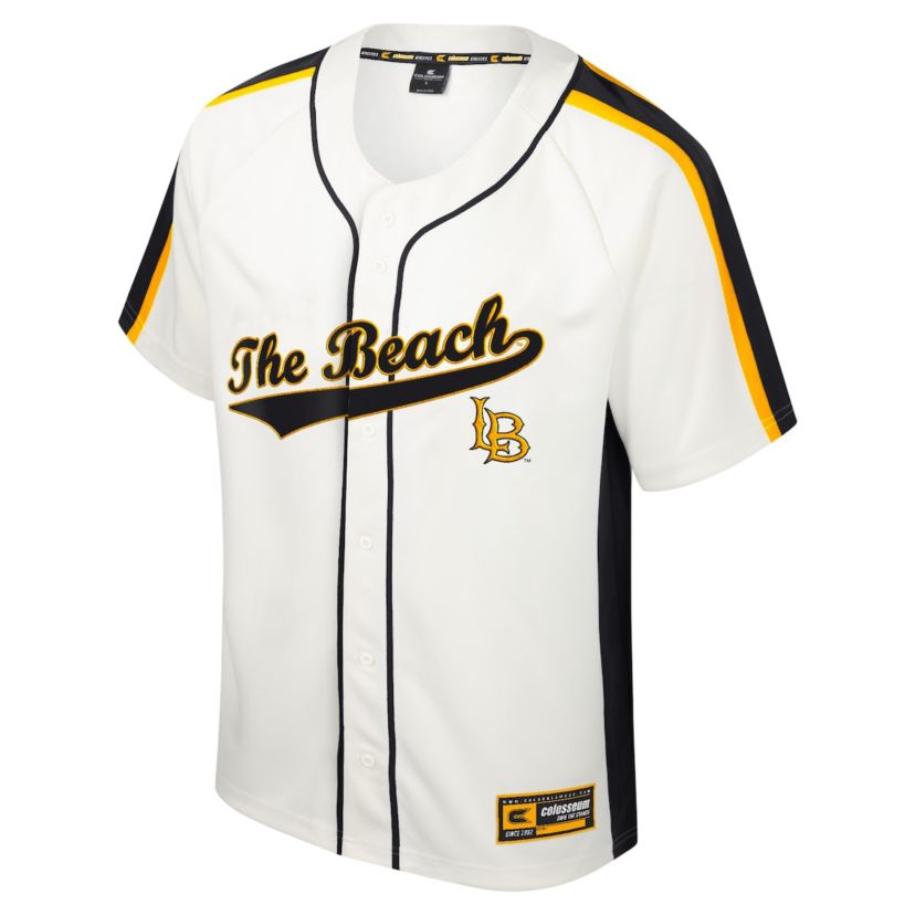NCAA Cal State Long Beach The Beach Ruth Button-Up Baseball Jersey