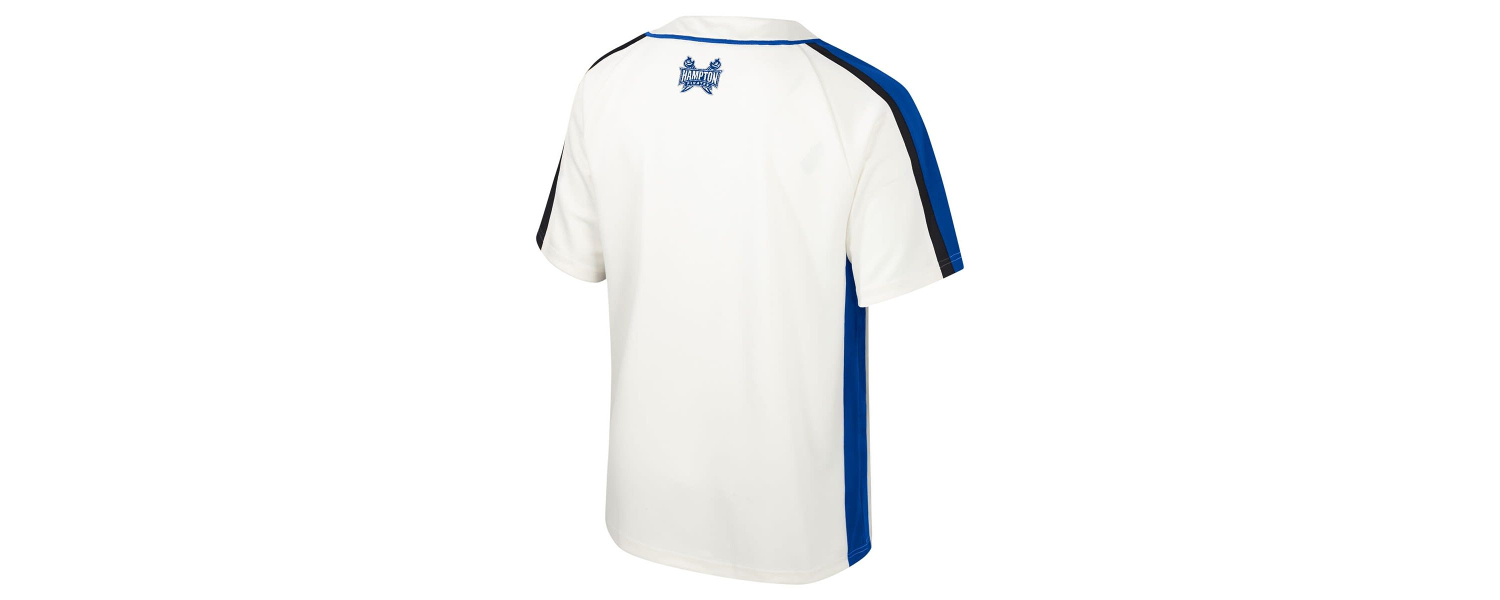 NCAA Hampton Pirates Ruth Button-Up Baseball Jersey
