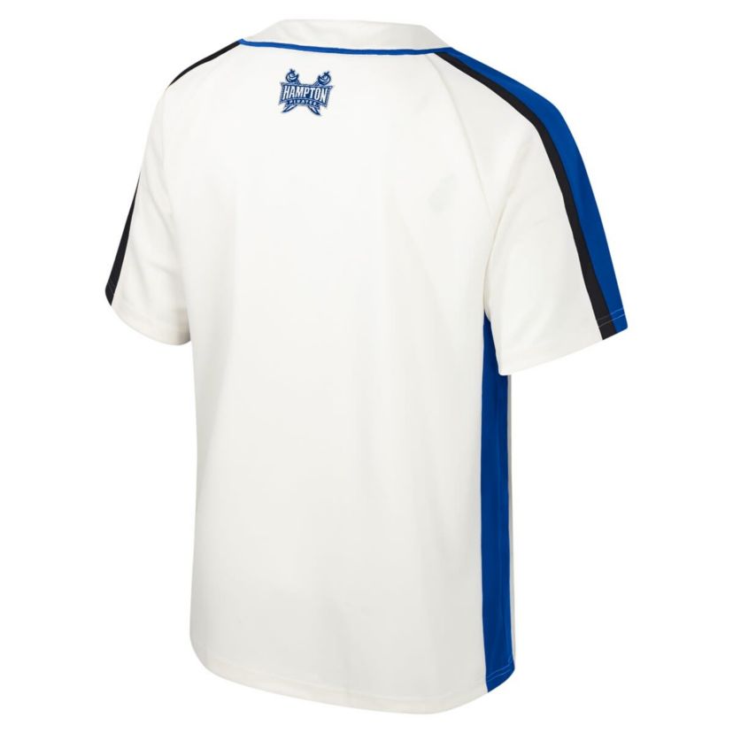 NCAA Hampton Pirates Ruth Button-Up Baseball Jersey