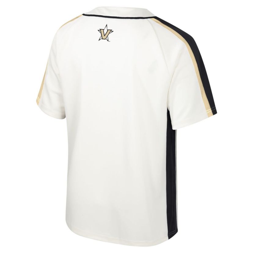 NCAA Vanderbilt Commodores Ruth Button-Up Baseball Jersey