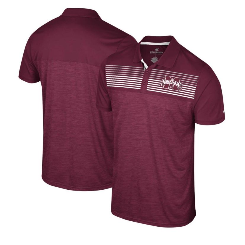 NCAA Mississippi State Bulldogs Langmore Polo