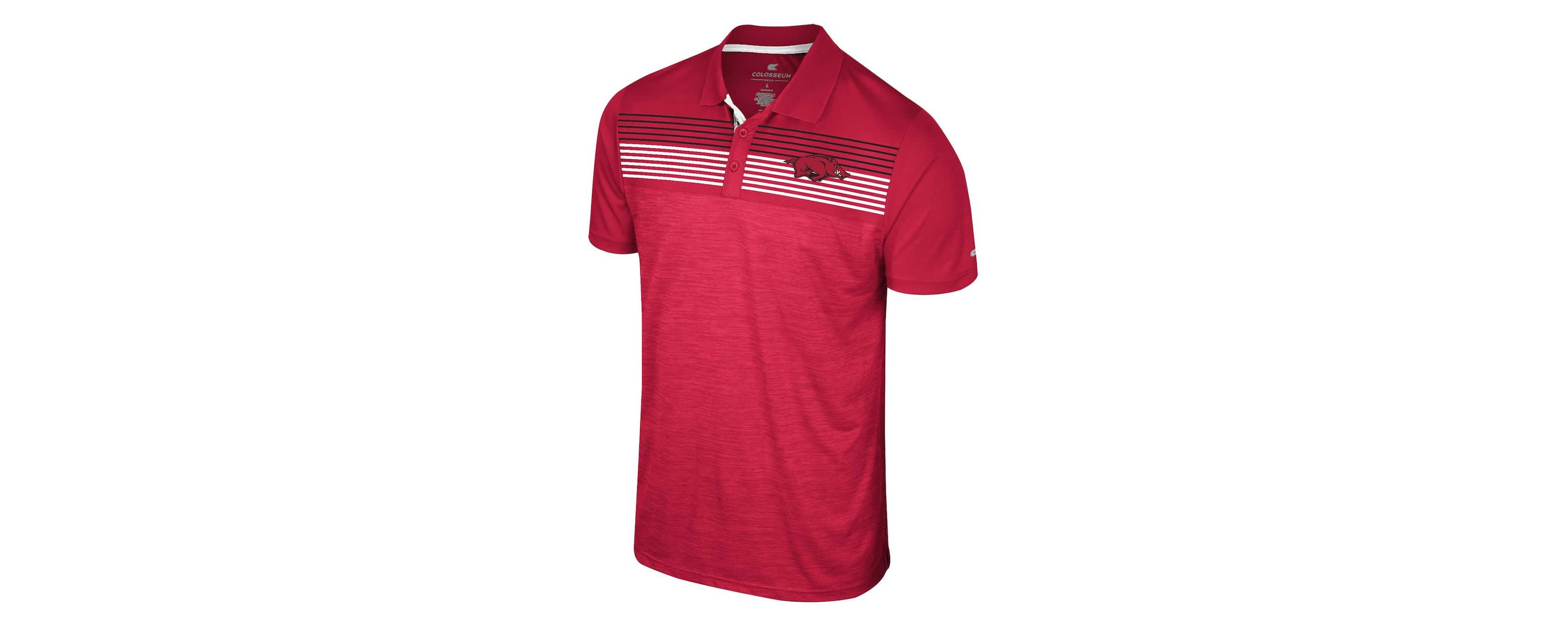 NCAA Arkansas Razorbacks Langmore Polo