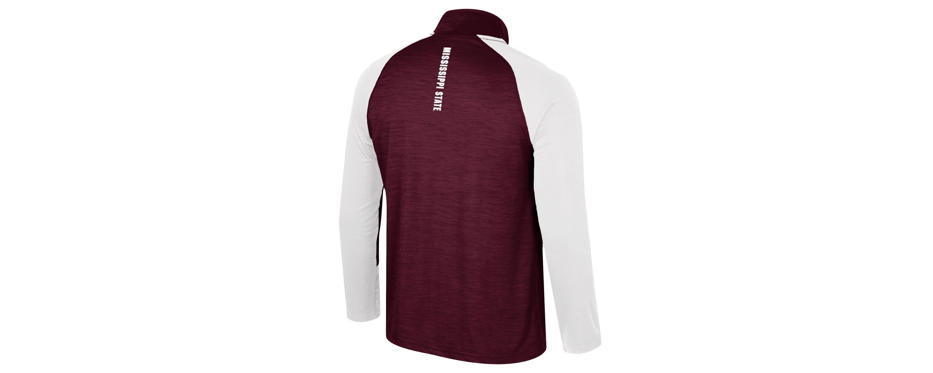 NCAA Mississippi State Bulldogs Langmore Raglan Quarter-Zip Top
