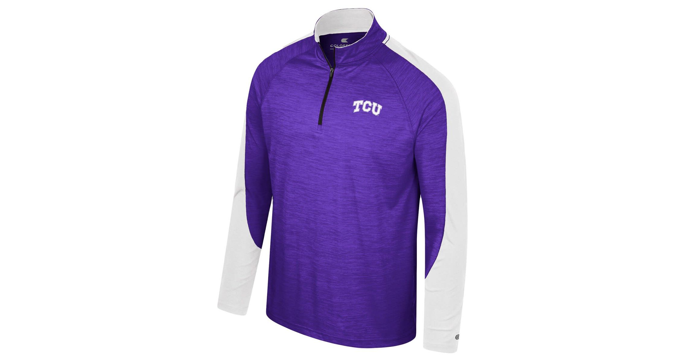 NCAA TCU Horned Frogs Langmore Raglan Quarter-Zip Top