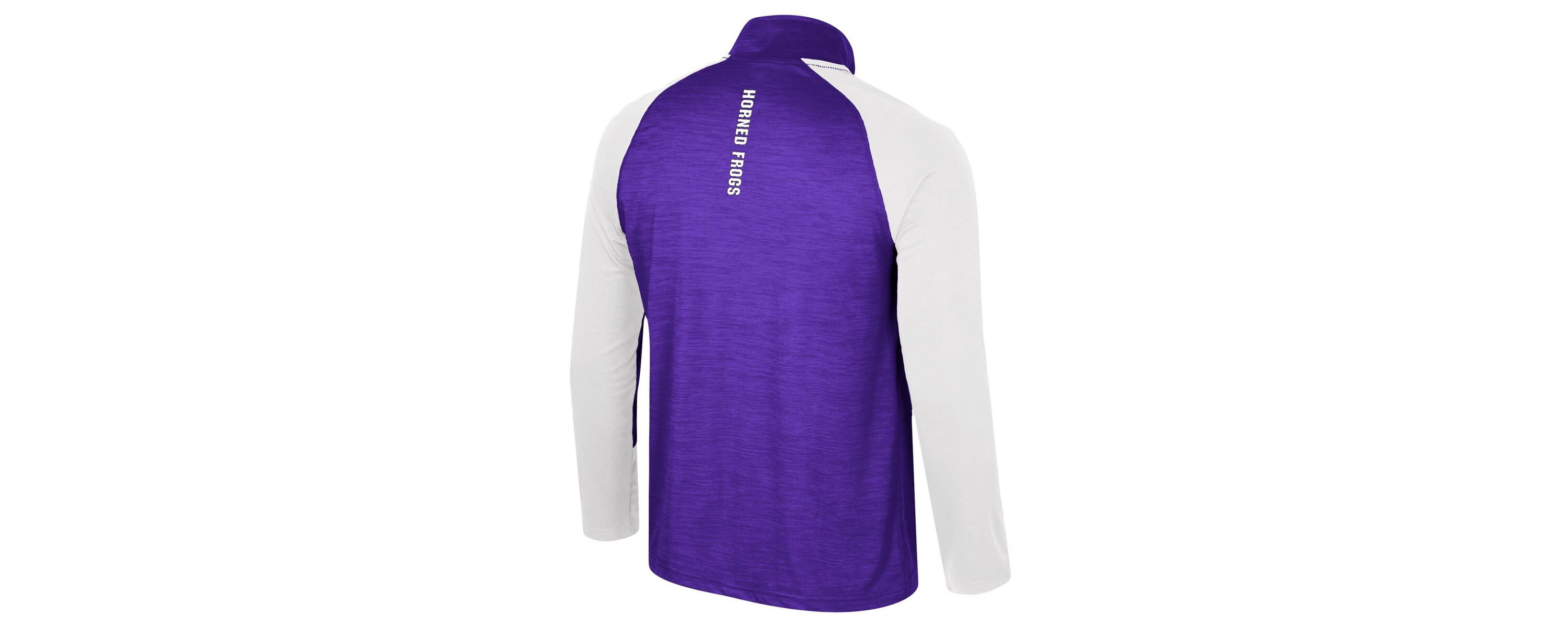 NCAA TCU Horned Frogs Langmore Raglan Quarter-Zip Top