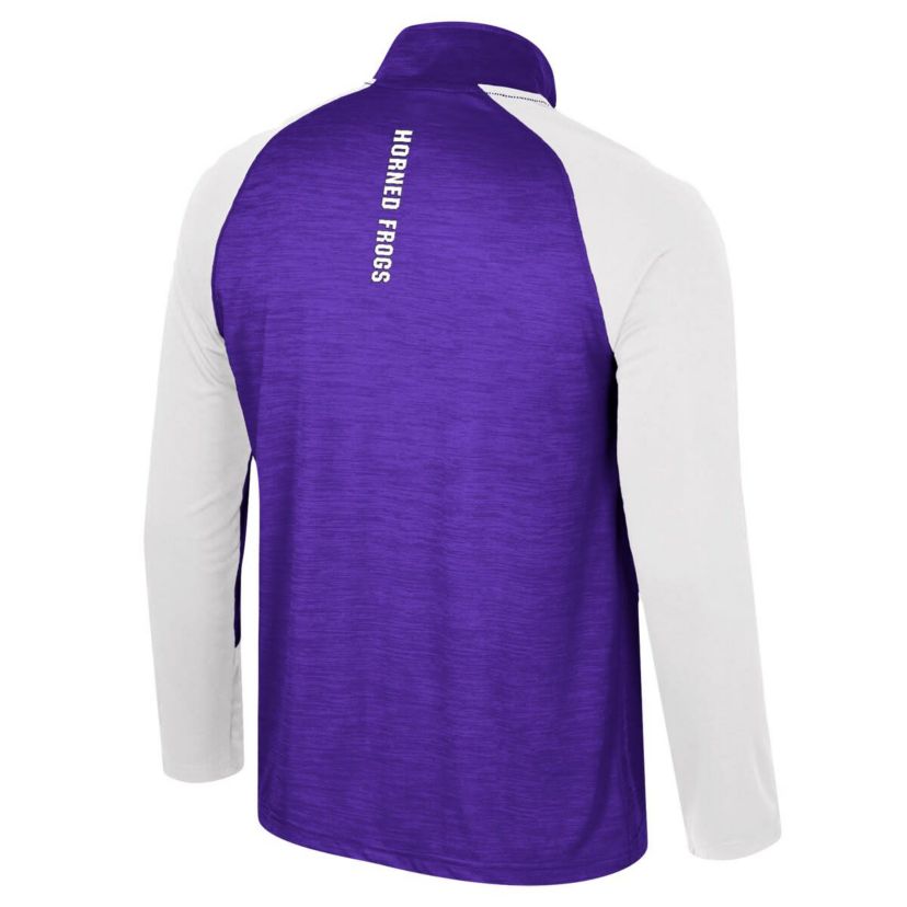 NCAA TCU Horned Frogs Langmore Raglan Quarter-Zip Top