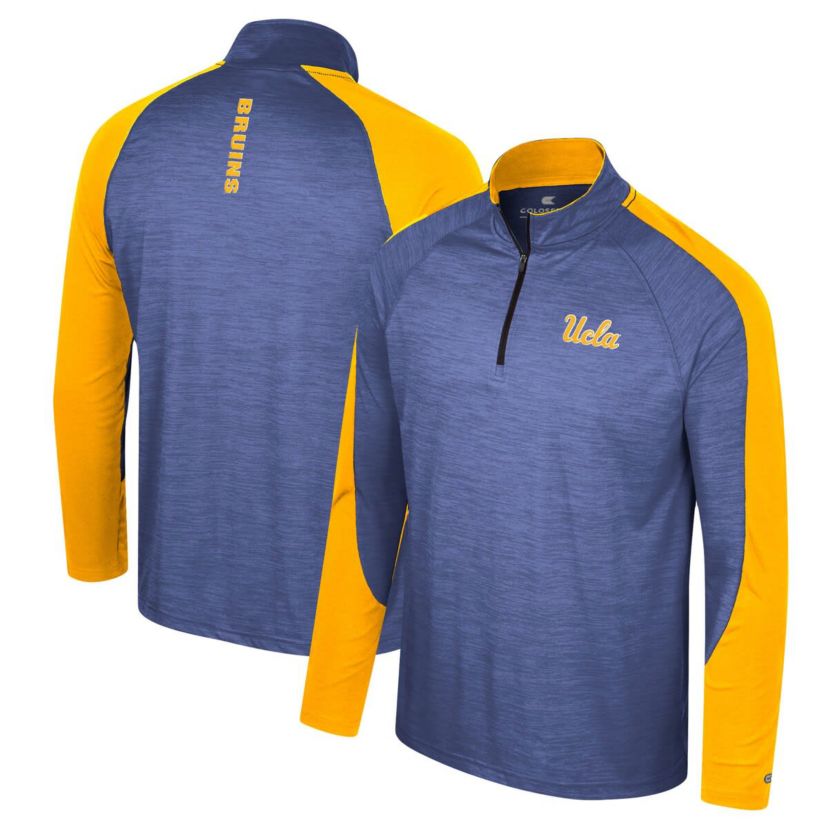 NCAA UCLA Bruins Langmore Raglan Quarter-Zip Top
