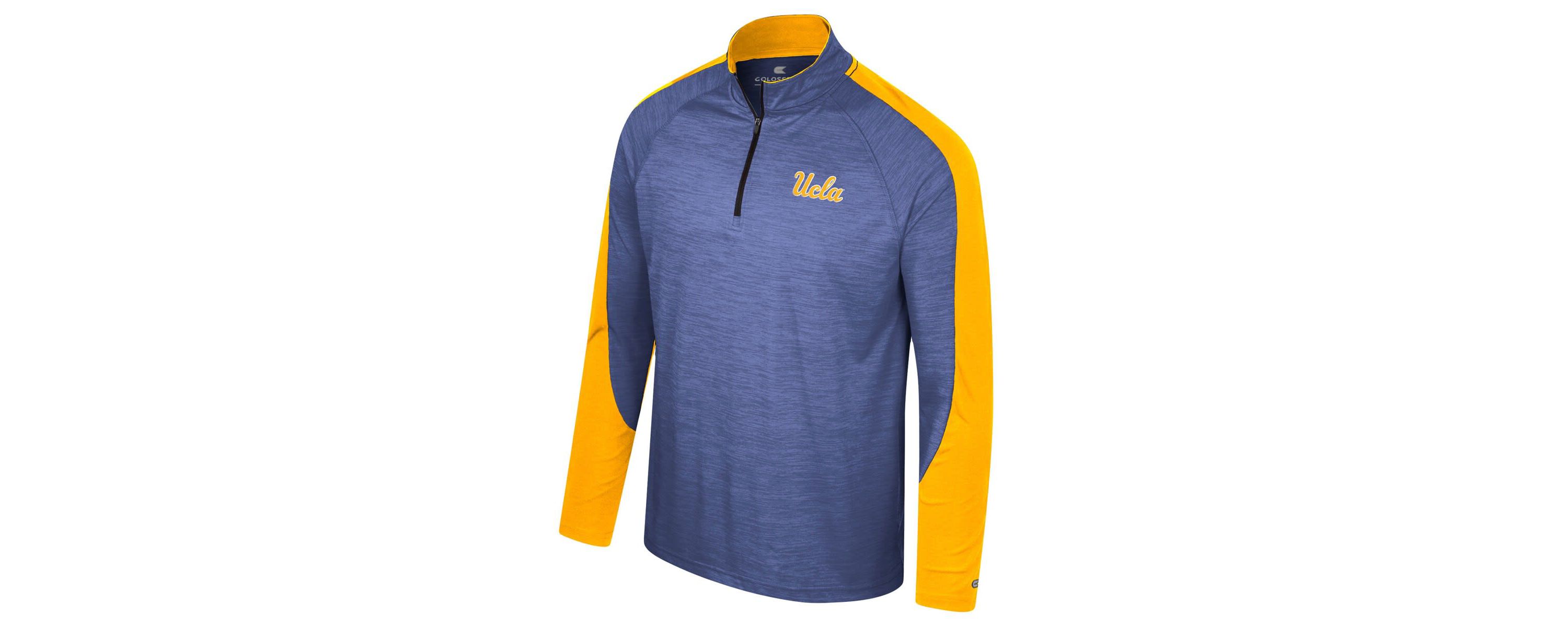 NCAA UCLA Bruins Langmore Raglan Quarter-Zip Top