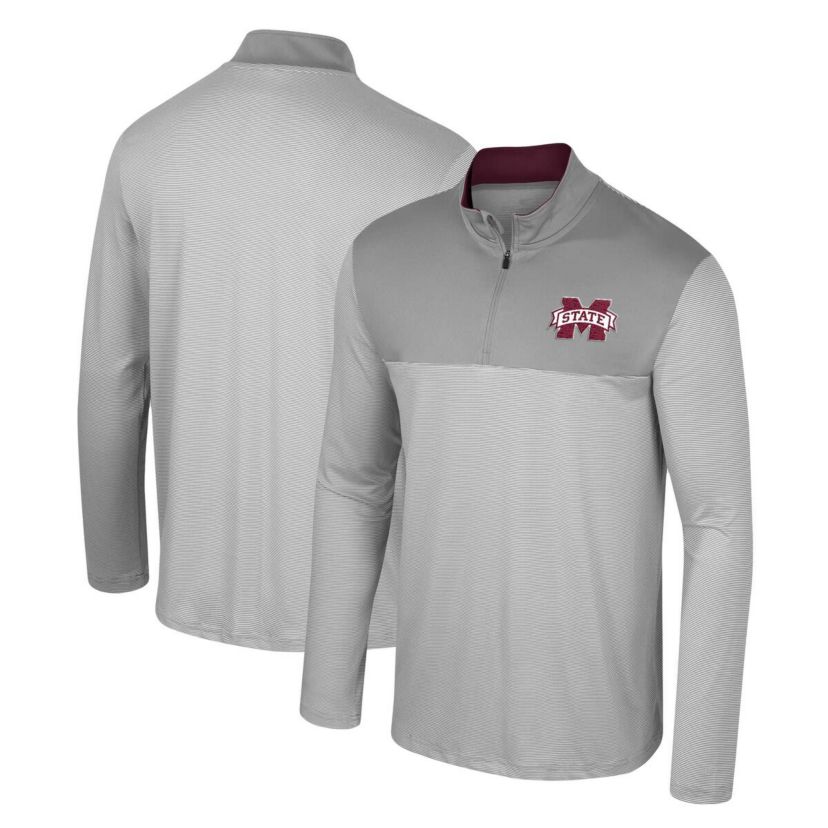 NCAA Mississippi State Bulldogs Tuck Quarter-Zip Top