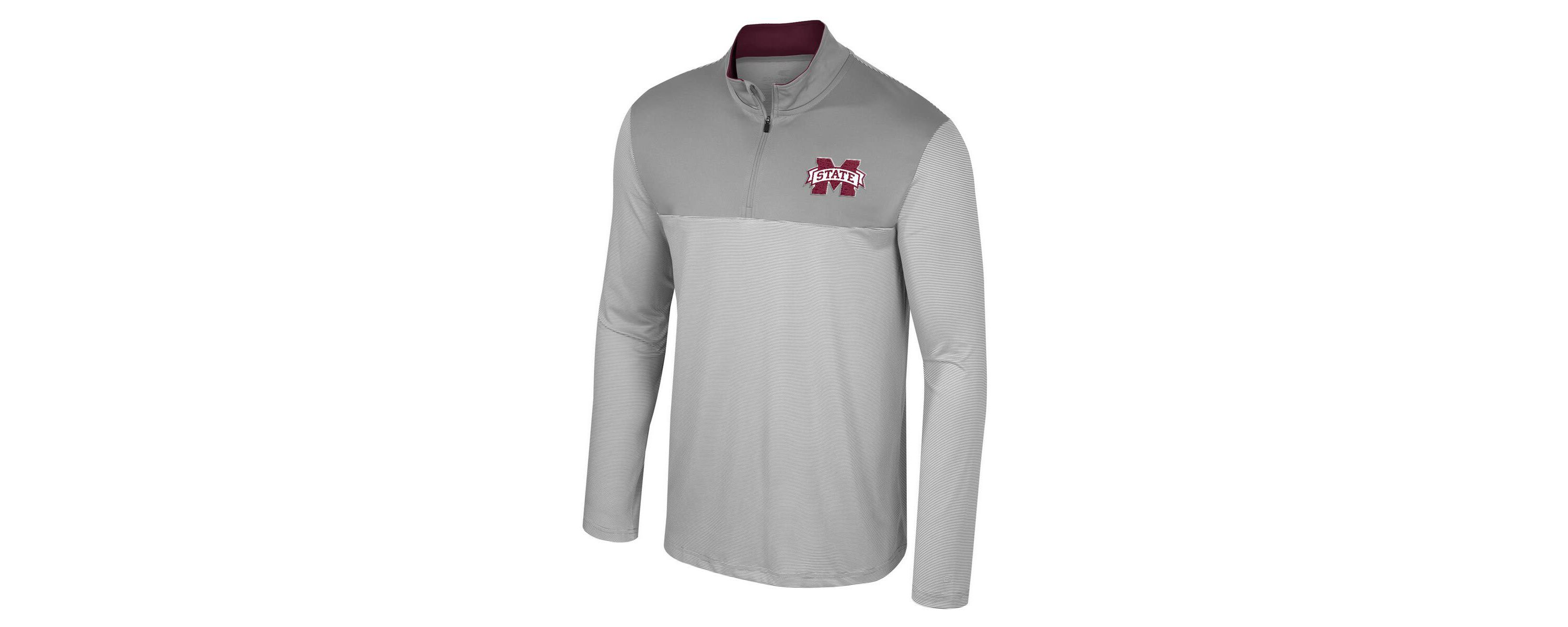 NCAA Mississippi State Bulldogs Tuck Quarter-Zip Top
