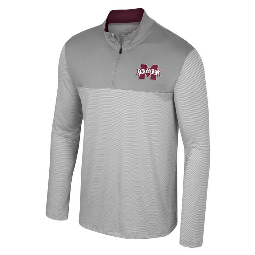 NCAA Mississippi State Bulldogs Tuck Quarter-Zip Top