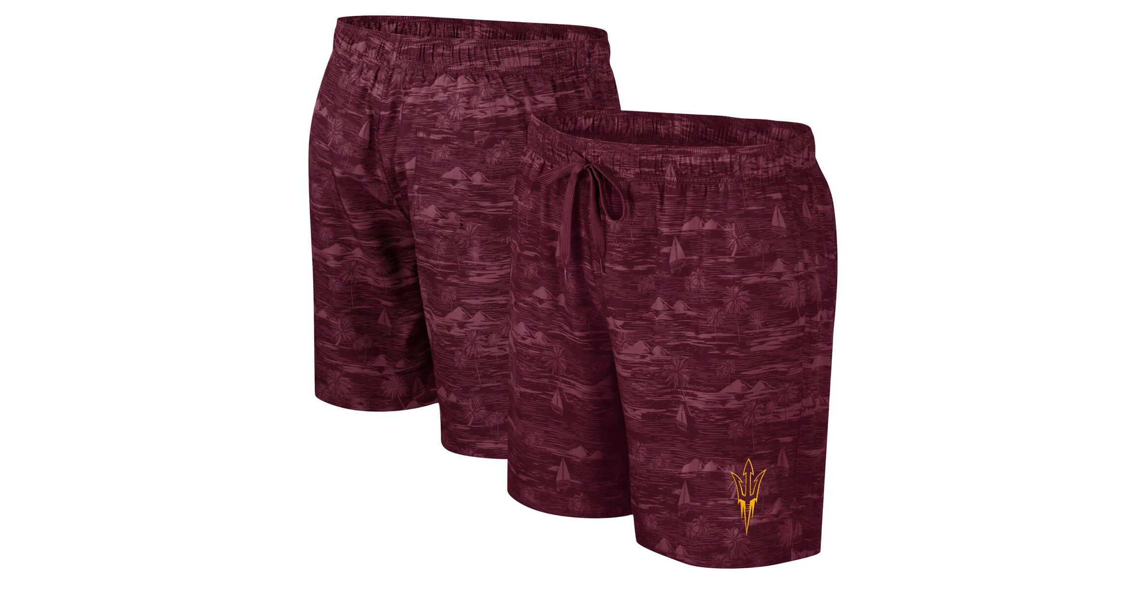 NCAA Arizona State Sun Devils Ozark Swim Shorts