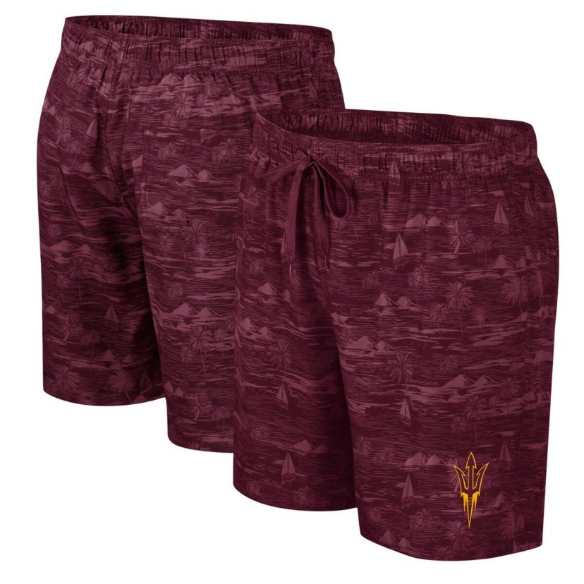 NCAA Arizona State Sun Devils Ozark Swim Shorts