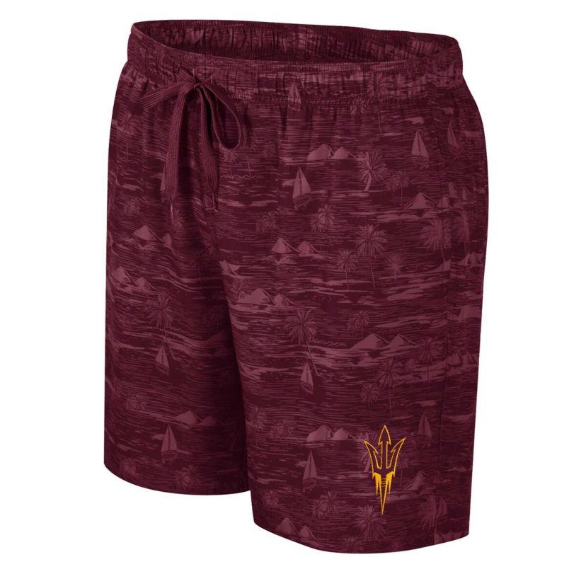NCAA Arizona State Sun Devils Ozark Swim Shorts