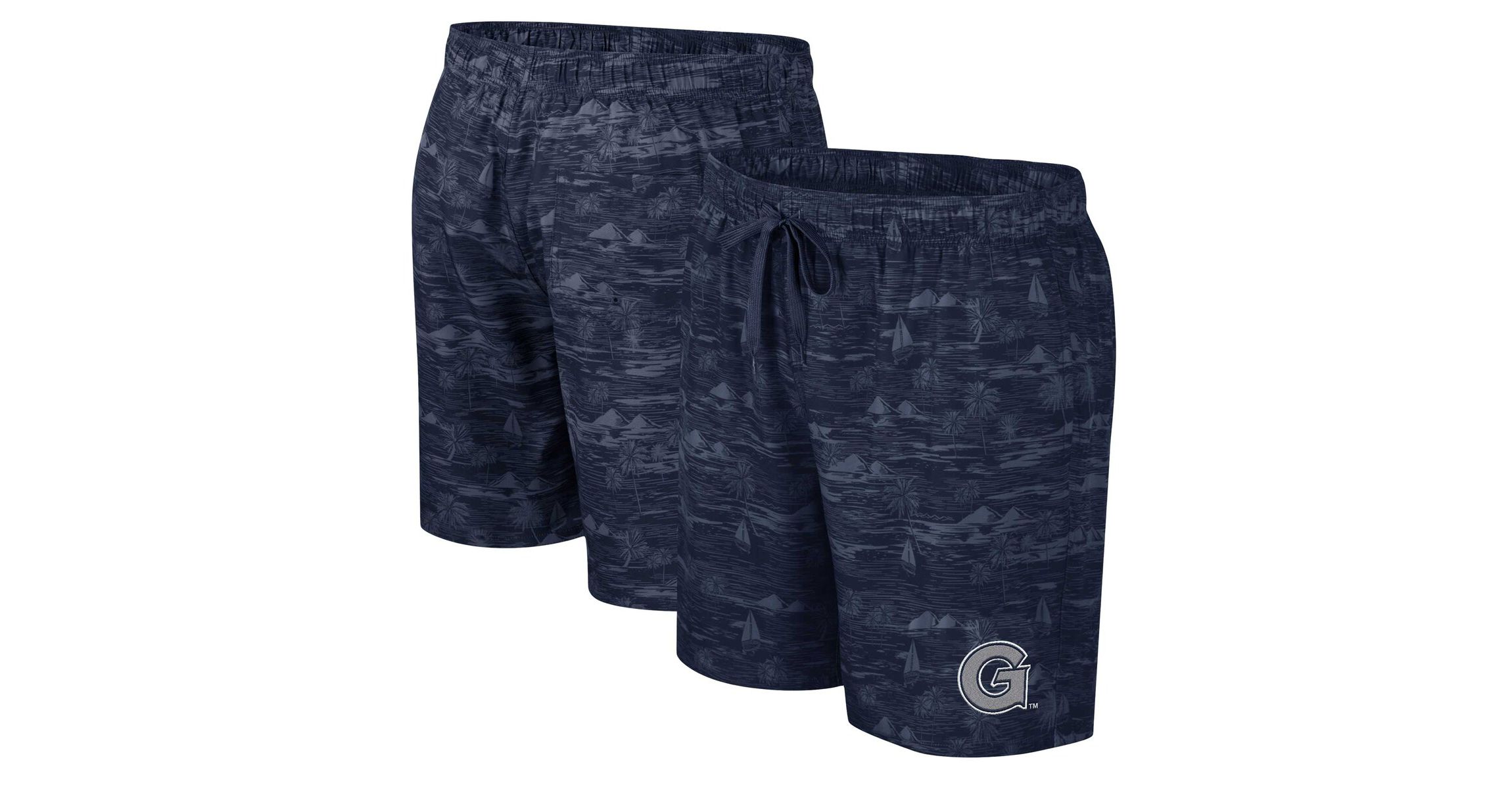 NCAA Georgetown Hoyas Ozark Swim Shorts