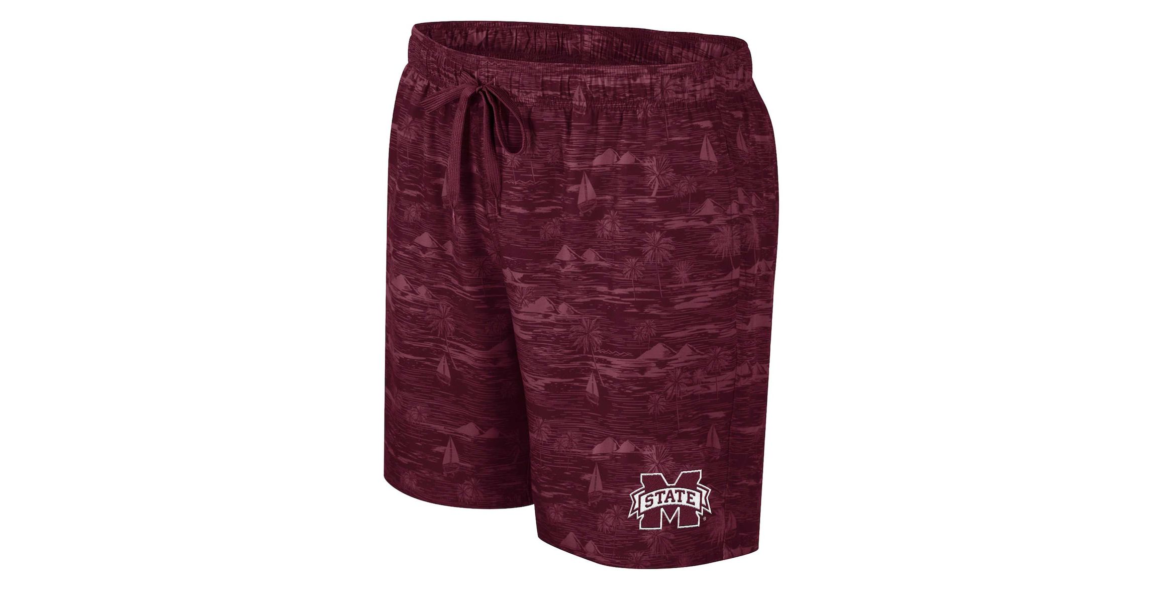 NCAA Mississippi State Bulldogs Ozark Swim Shorts