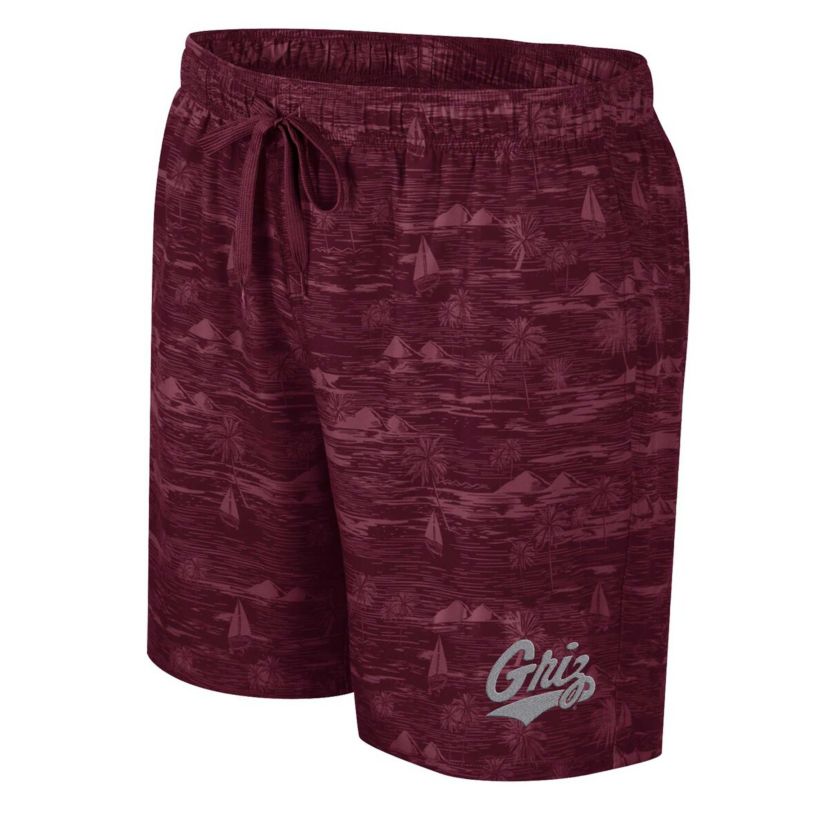 NCAA Montana Grizzlies Ozark Swim Shorts