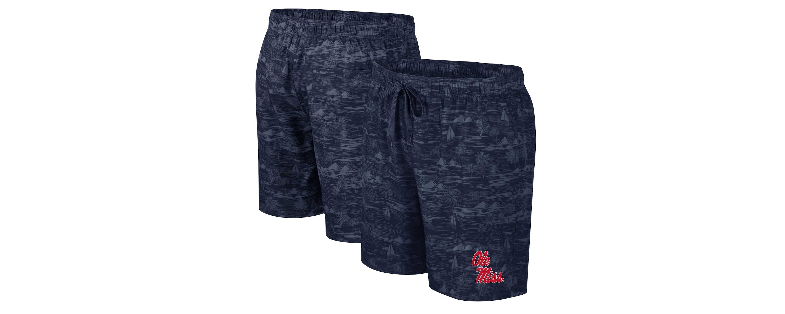 NCAA Ole Miss Rebels Ozark Swim Shorts