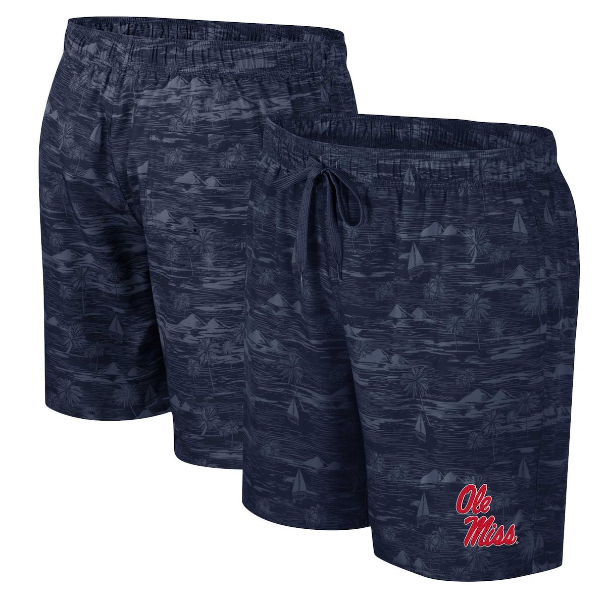 NCAA Ole Miss Rebels Ozark Swim Shorts