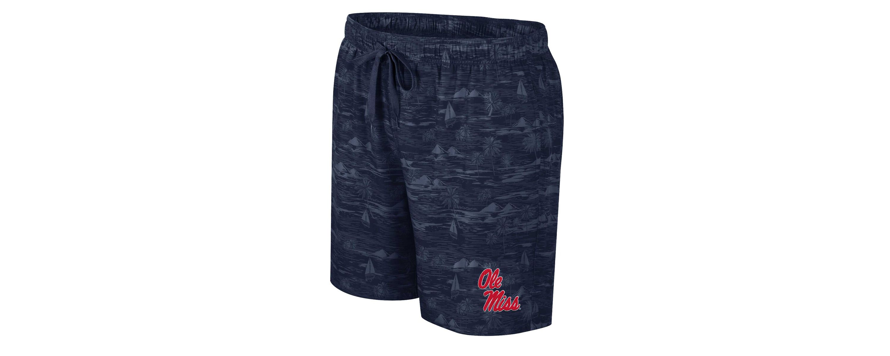 NCAA Ole Miss Rebels Ozark Swim Shorts