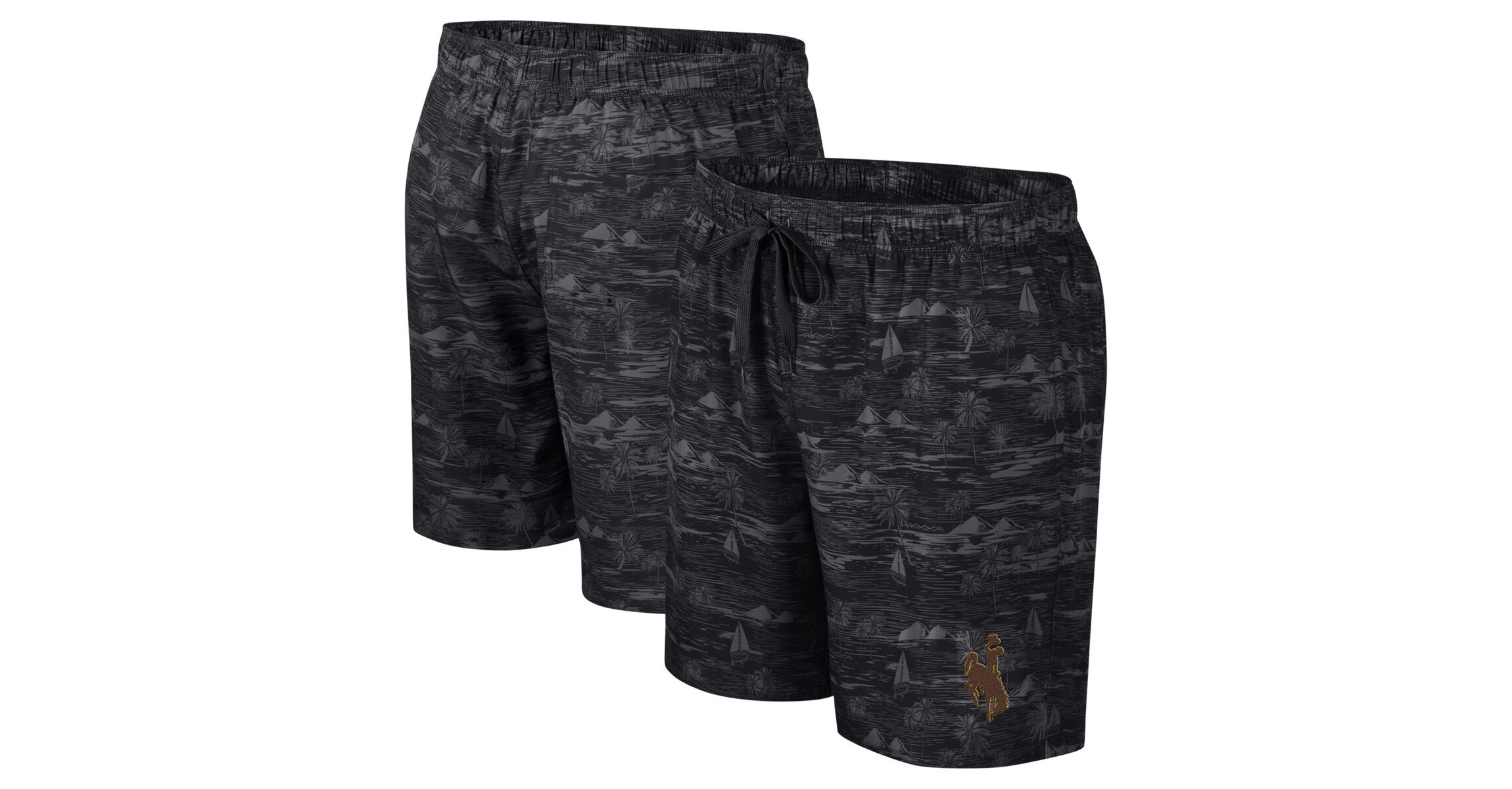 NCAA Wyoming Cowboys Ozark Swim Shorts