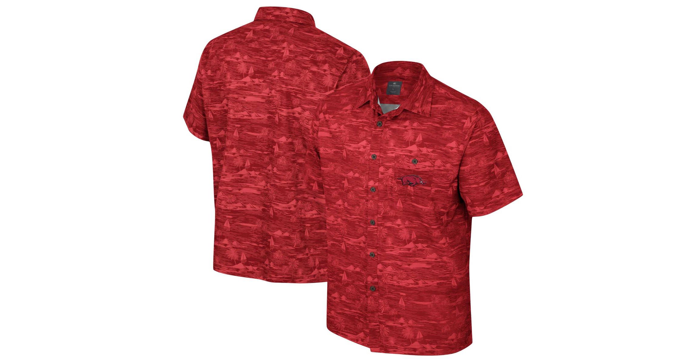 NCAA Arkansas Razorbacks Ozark Button-Up Shirt