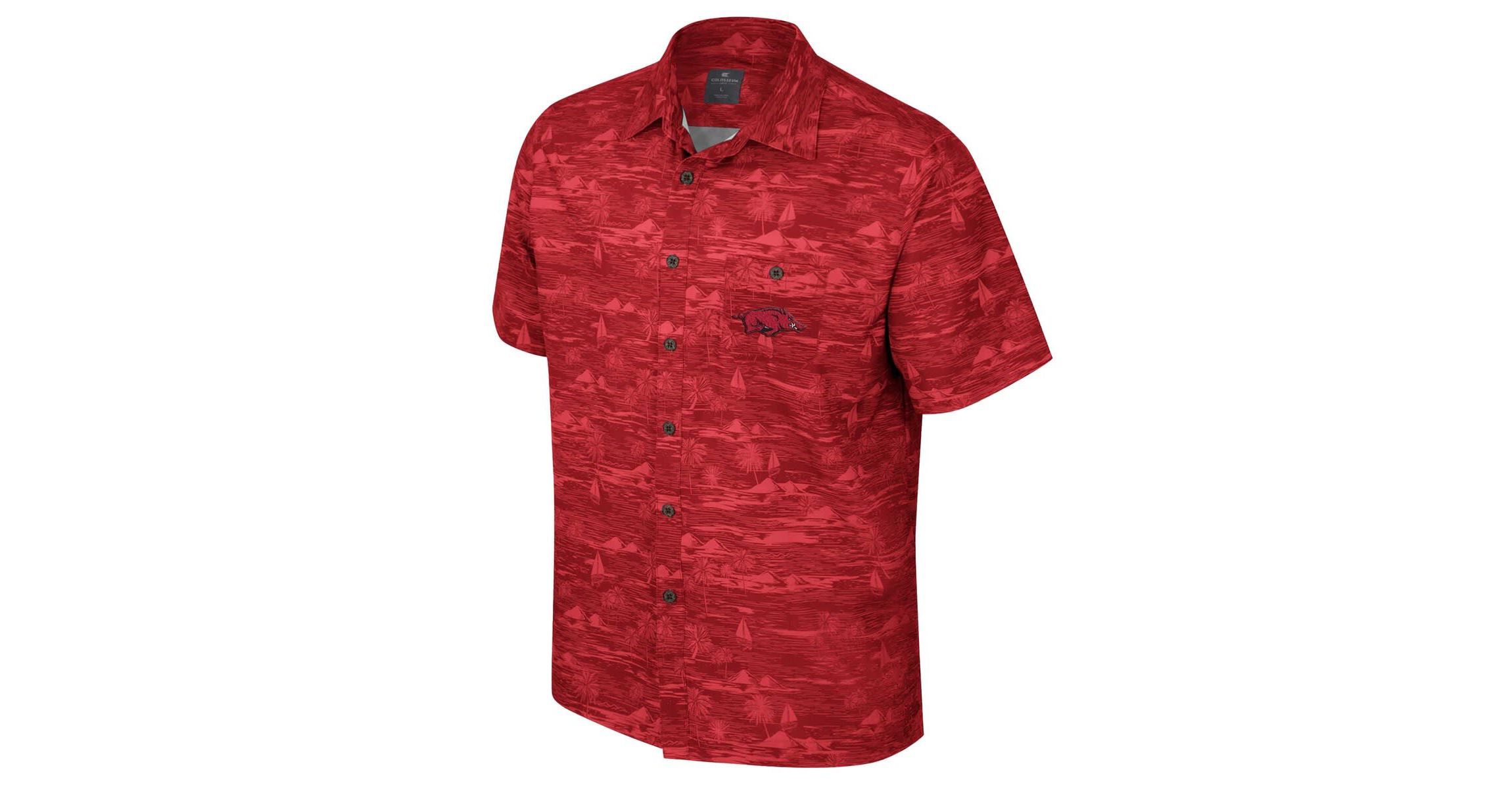 NCAA Arkansas Razorbacks Ozark Button-Up Shirt