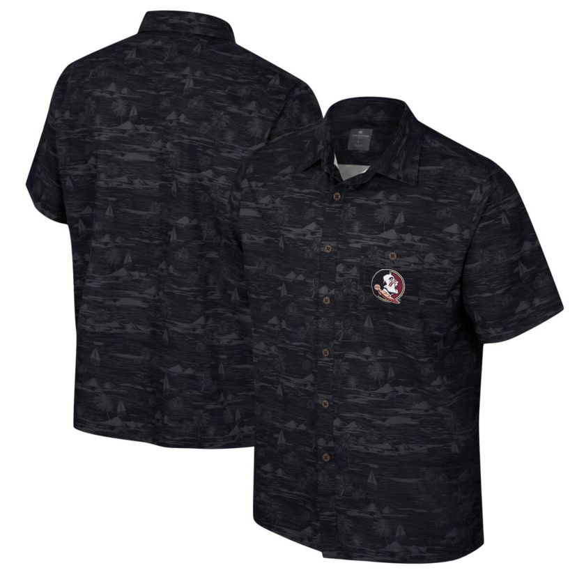 NCAA Florida State Seminoles Ozark Button-Up Shirt