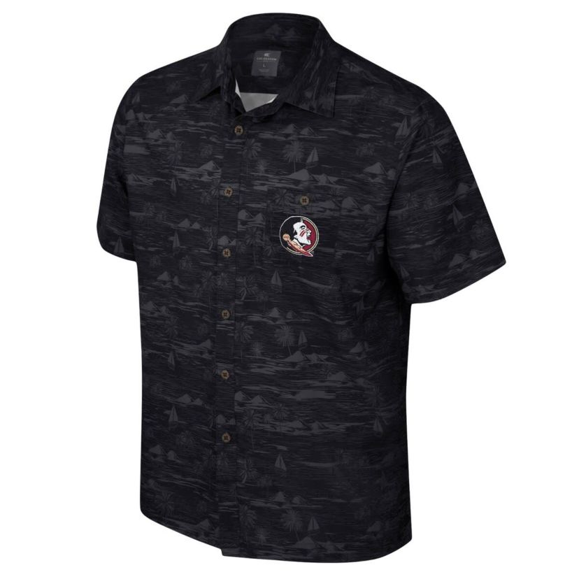 NCAA Florida State Seminoles Ozark Button-Up Shirt