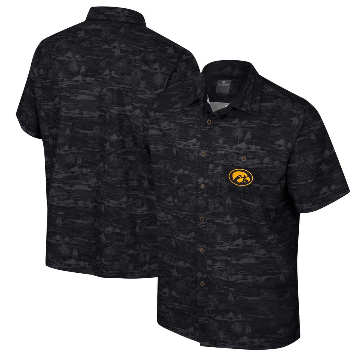 NCAA Iowa Hawkeyes Ozark Button-Up Shirt