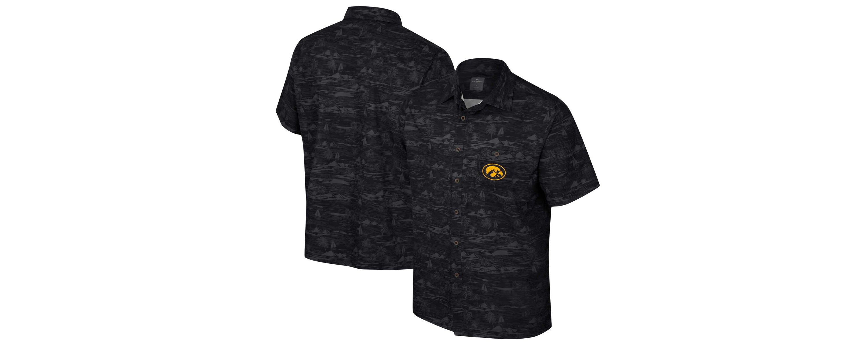 NCAA Iowa Hawkeyes Ozark Button-Up Shirt