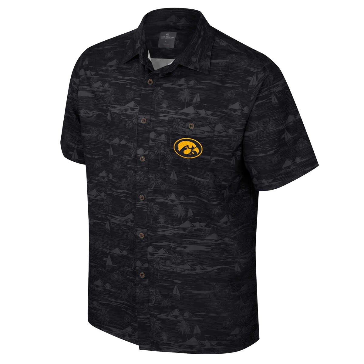 NCAA Iowa Hawkeyes Ozark Button-Up Shirt