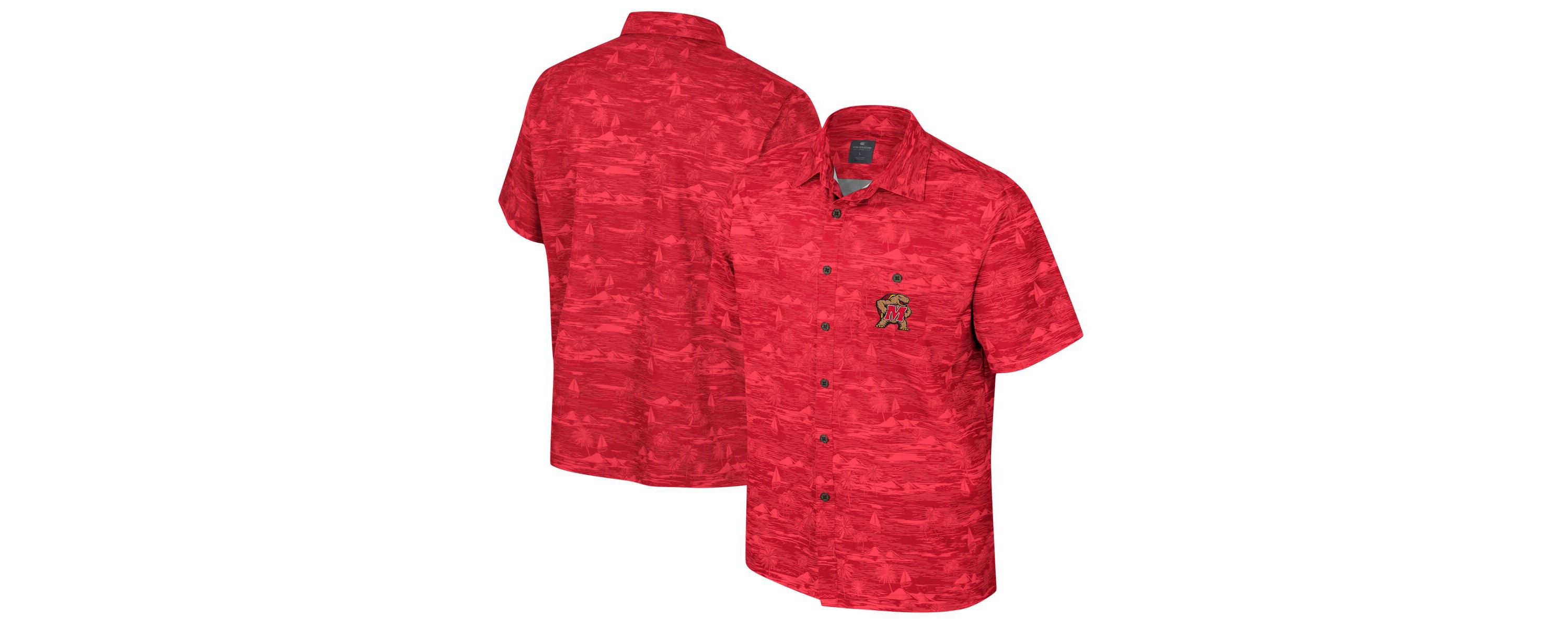 NCAA Maryland Terrapins Ozark Button-Up Shirt