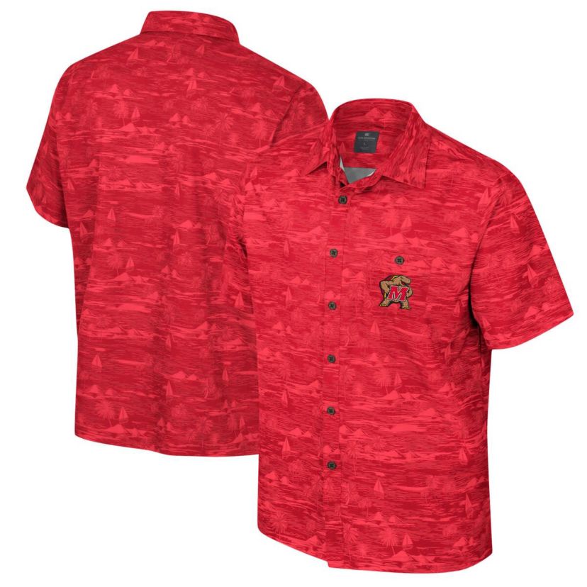NCAA Maryland Terrapins Ozark Button-Up Shirt