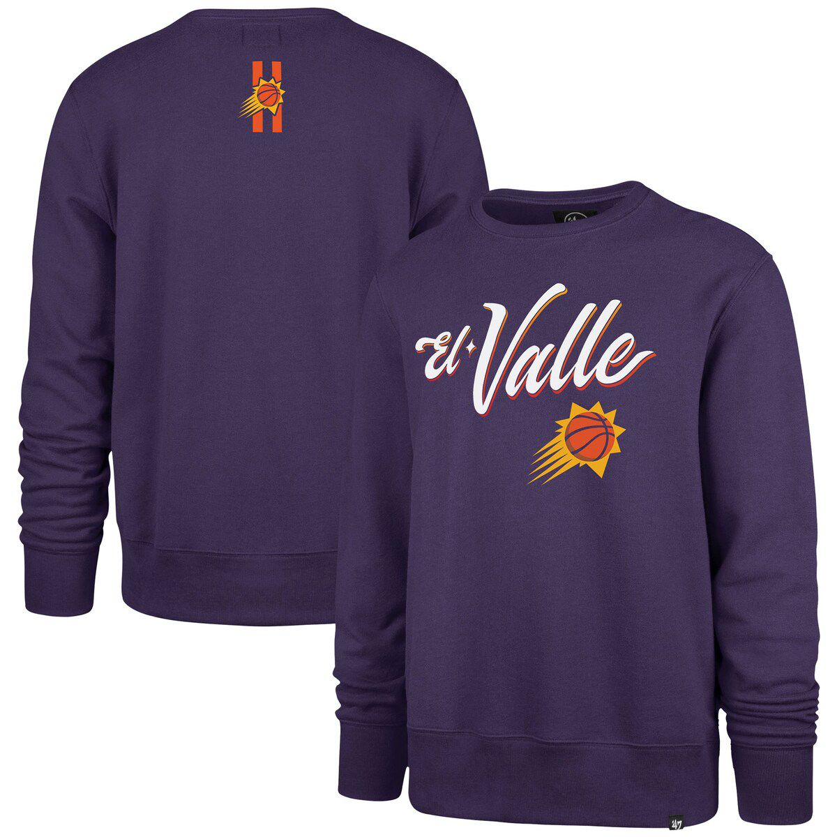 NBA Phoenix Suns 2023/24 City Edition game Headline Crew Pullover Sweatshirt