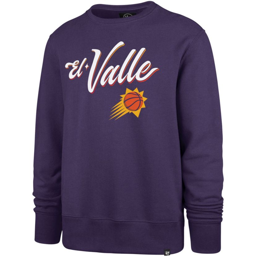 NBA Phoenix Suns 2023/24 City Edition game Headline Crew Pullover Sweatshirt