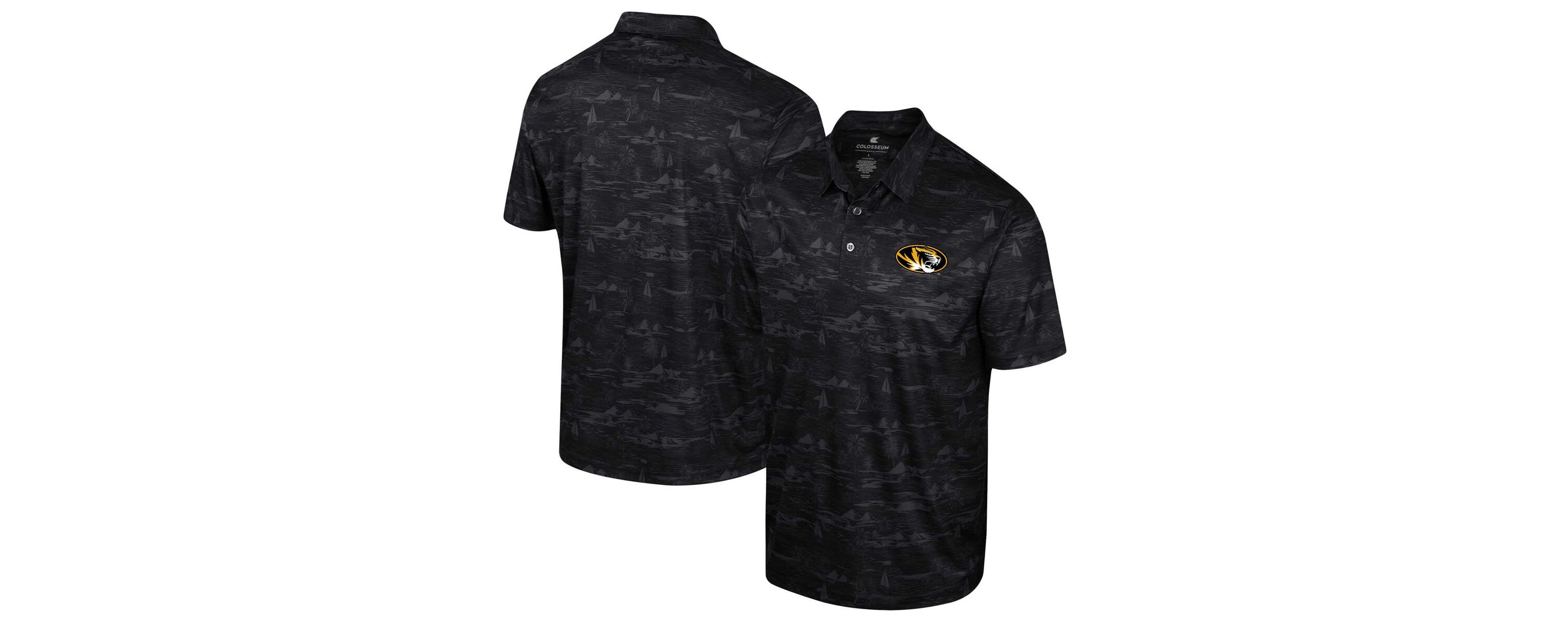 NCAA Missouri Tigers Daly Print Polo